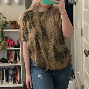 Ralph Lauren Snakeprint T-shirt